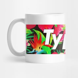 Type1 Floral Box Logo Mug